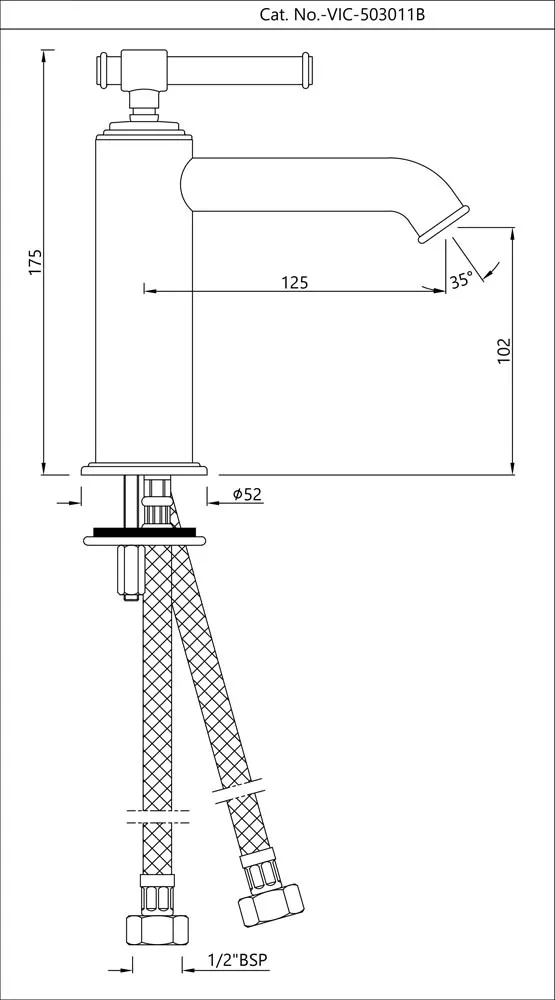 Смеситель для раковины Artize VIC VIC-CHR-503011B Хром Смеситель для раковины Artize VIC VIC-CHR-503011B Хром