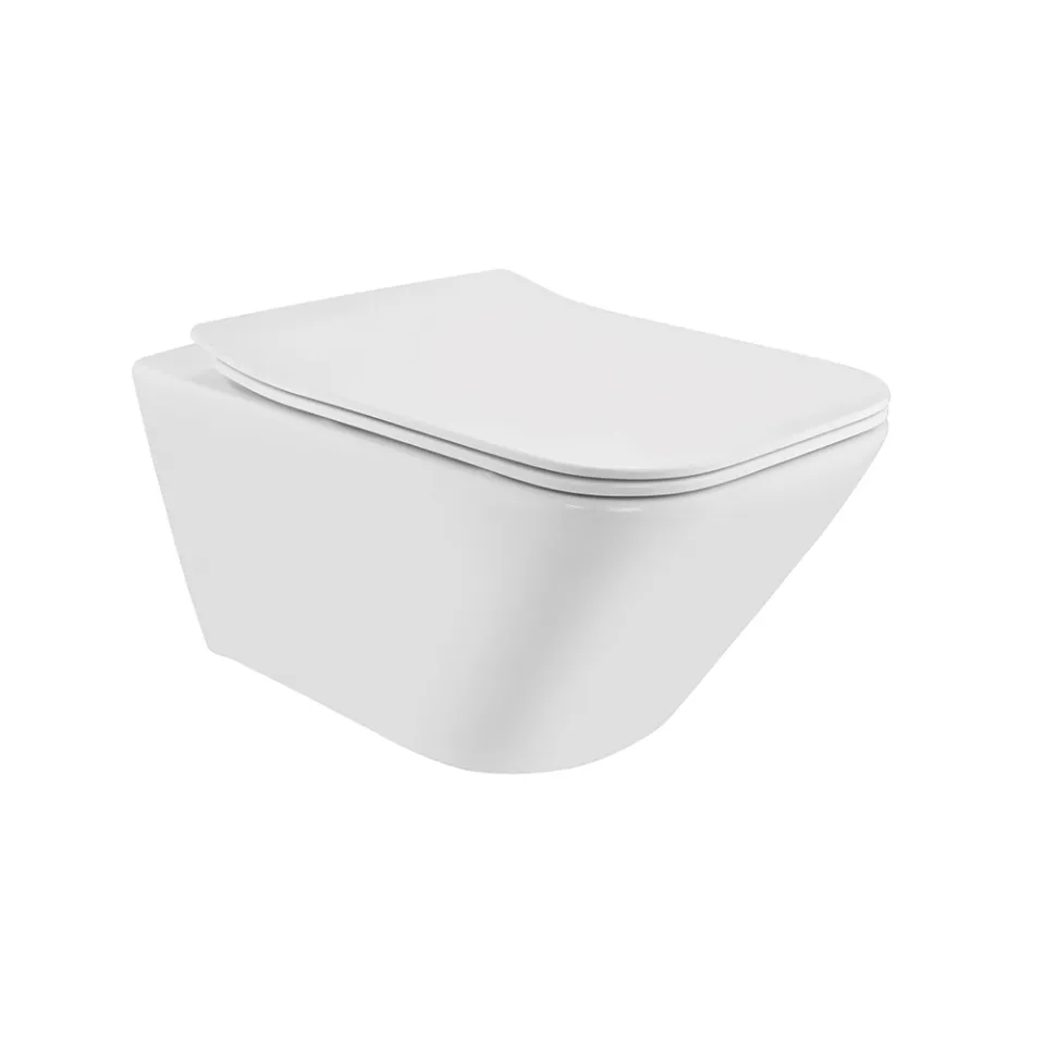 Унитаз подвесной Jaquar Laguna LAS-WHT-91953BIUFSM Белый Унитаз подвесной Jaquar Laguna LAS-WHT-91953BIUFSM Белый